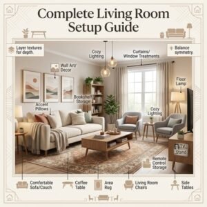 Living Room Furniture Essentials Checklist for New Homeowners