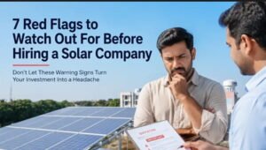 Red Flags to Watch Out for When Choosing a Rooftop Solar Company